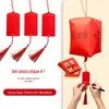 Balão de Ano Novo 2026 Balão Eletrônico Formato Lanterna Kongming Balão de Ano Novo Manual DIY Redação Balão de Bênção