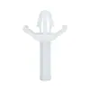 Espaçador Tipo Avião de Nylon Branco PS Cabeça Única Encaixe Rápido Espaçador para Placa de Circuito Impresso Suporte Isolante de Plástico Pilar de Suporte