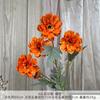Flores Artificiales con 6 Cabezas de Cosmos, Flores Falsas para Boda, Decoración de Sala de Estar, Decoración del Hogar, Celebraciones de Boda, Hotel, Decoraciones de Pasillo, Decoración Suave para Banquetes
