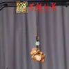 Cadena para Teléfono Caballo Corriendo de Sándalo Caballo del Zodiaco Flor Pequeña Colgante Giratorio Yiming Xianyuan Colgante Tejido para Hombres y Mujeres