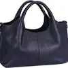 2023 Nova Bolsa Feminina Casual Popular de Grande Capacidade Transfronteiriça Casual e Mais Fácil de Combinar Bolsa de Ombro Transversal de Couro Macio