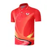 Novos Uniformes de Tênis de Mesa para Homens e Mulheres, Tops com Gola, Uniformes de Vôlei de Secagem Rápida, Uniformes de Treino para Competição em Casal, Compra em Grupo 36208