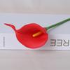 Venta Caliente Transfronteriza Punto Lirio de Cala Artificial Tallo Único Mini Flor Artificial Boda Decoración del Hogar Flor Artificial Falsa Venta al Por Mayor