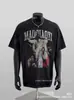 Camisetas Tendência de Algodão Puro para Homens e Mulheres, Tops de Camiseta Casuais Soltos Tendência de Verão com Manga Curta, Venda Direta da Fábrica e Exportação