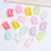 Venta Caliente Transfronteriza Colorido Artificial Dulce Caramelo Resina Colgante Accesorios para Joyería DIY Collar Pulsera Colgante para Llaves