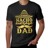 Comercio Exterior Día del Padre Nuevo Camisetas para Hombre con Estampado de Papá de Manga Corta Verano Transpirable Casual Camiseta Sudadera Holgada