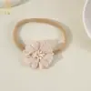 Gomas y diademas para el cabello infantiles europeos y americanos, diademas florales finas de verano para bebé, accesorios para la cabeza suaves y que no aprietan para bebés y niños pequeños