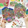 Infeel.Me Está Abierto Hoy, la Vigésima Tercera Edición, Pegatinas de Paisaje 2.5D de Tamaño Grande, Pegatinas de Paisaje DIY