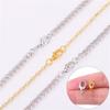 Pulseira Colar Fecho Lagosta Liga 10-14mm Fecho Loop Único Combinação Atacado Artesanal DIY Materiais de Joias Acessórios