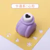 Herramienta de Repujado Kedeou Mini Perforadora de Patrones Hechos a Mano DIY para Estudiantes, Perforadora de Agujeros para Papel de Scrapbooking Infantil