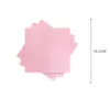 Set de Fiesta Temática Rosa Neón Transfronterizo Platos de Papel Vasos de Papel Servilletas de Papel Mantel Suministros Desechables para Fiesta