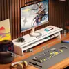 Soporte para Monitor de Escritorio, Elevador Extendido para Computadora, Organizador de Escritorio de Oficina, Estante de Almacenamiento para Escritorio, Soporte para Laptop