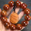 Atacado Pulseira Totalmente Translúcida de Tuia Cheia de Padrão de Raio Onda d'Água Contas de Buda de Alto Óleo Envelhecido Pulseira de Círculo Único Vendas Diretas de Fábrica