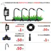 Boquilla universal atomizadora automática temporizada de pantalla grande, rociador ajustable para regar flores, sistema de aspersión de enfriamiento y riego
