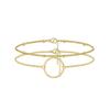Amazon novo nicho pulseira coração oco pulseira estilo frio com miçangas de pérola oito palavras pulseira círculo personalizada