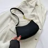 Bolso pequeño para mujer, moda de otoño 2023, bolso de hombro vintage, bolso cruzado sencillo y elegante, bolso de axila para mujer.