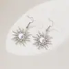 Joias Mais Vendidas na Europa e América, Pingentes Modernos e Simples, Colares de Diamante Sol Versáteis de Nicho, Colares de Estrela
