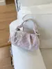Bolsa Cilindro Linda de Lunares Verano 2026 Bolso Cruzado de Moda Tendencia Verano Bolso de Mano con Lazo de Perlas para Mujer