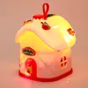 Caja de Regalo Navideña Creativa 2025 Regalo de Navidad Caja de Empaque de Manzana para Nochebuena Caja de Bolsa de Fruta Ping an