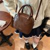 Bolsa Pequena Super Popular Transfronteiriça Feminina Outono e Inverno Retrô 2025 Nova Versátil de Ombro Único Transversal Feminina Satchel Bolsa Travesseiro