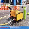 Máquina de pulverização sem cura haste de aquecimento de asfalto equipamento de meltblowing para tabuleiro de ponte material impermeável de borracha máquina integrada de pulverização e meltblowing