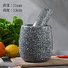 Alho argamassa compactação jar moedor espremedor de alho Alho de pedra alho natural doméstico espremedor de alho pedra argamassa