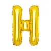 En stock cuerpo imitación delgado 16 pulgadas A- Z individual 26 letras inglesas globo aluminio boda fiesta de cumpleaños diseño lote