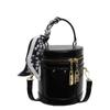 Bolso Cubo Fresco Estilo Coreano 2024 Nuevo Verano Ins Diseño de Nicho Bolso Casual para Mujer Bolso de Hombro con Borlas