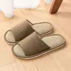 Zapatillas de lino Lida Nia para hombre, antideslizantes, primavera y otoño, para interior, hogar, silenciosas, para las cuatro estaciones, de tela de algodón y lino, nuevas para mujer