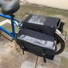 Bolsa Lateral Multifuncional para Bicicleta Transfronteiriça de Grande Capacidade Mochila para Motocicleta Veículo Elétrico Lona Resistente ao Desgaste Bolsa para Equipamentos
