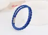 AliExpress venda quente tendência da moda europeia e americana pulseira de couro trançada à mão pura temperamento coringa pulseira de mão atacado