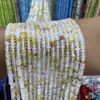 2*4mm cuentas de ábaco color yema de huevo natural DIY hechas a mano accesorios de joyería semiacabados para collares y pulseras venta al por mayor transfronteriza