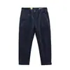 2025 Novas Calças Masculinas de Verão Retrô Workwear Cor Sólida Calças Moda Coreana Soltas Retas Casuais