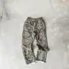 Novo Moletom com Capuz e Zíper da Marca da Moda Harajuku Ins Outono e Inverno 2025 Calças Retas Casuais de Cintura Baixa Terno da Moda