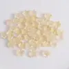 Cuentas de Vidrio Lisas de Agujero Recto Forma de Corazón Degradado Gotas de Agua Pétalos Estrella de Cinco Puntas DIY Materiales para Ropa Hecha a Mano Pasador