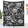 Manta para colorear de Halloween, manta colorida hecha a mano DIY, exclusiva hecha a mano transfronteriza