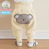 Pantalones Forrados de Trasero Grande para Mujeres y Bebés Hombres Otoño e Invierno Pantalones de Bebé Trasero Grande PP Pantalones Engrosados para la Barriga Pantalones para Niños Lindos