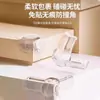 Esquina de Mesa con Airbag Protector de Esquina Anticolisión Ángulo Recto Suave Borde Transparente de Mesa Ventana Cubierta Protectora de Seguridad Anticolisión para Niños