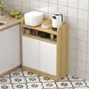Aparador Personalizable 20 cm de Ancho Tamaño Pequeño Cocina Extremadamente Estrecho 25 cm Gabinete de Almacenamiento de Té Extraíble y Y