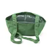 Bolsas de lona verdes para la compra, disponibles en una amplia gama de estilos, con impresión de logotipo personalizado y fabricación OEM/marca privada tanto para mercados nacionales como internacionales