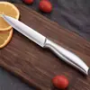 Cuchillo de Fruta de Acero Inoxidable para Cortar Frutas, Cuchillo de Fruta para Cocina Hogar Dormitorio, Pelador de Frutas, Pelador de Patatas, Cuchillo Pequeño