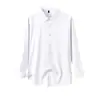 Camisa de Negocios de Manga Larga Elástica en Cuatro Direcciones de Alta Elasticidad para Hombre de Dongyu Transfronterizo, Camisa Casual Suave y Amigable con la Piel para Hombre al por Mayor