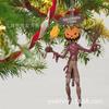 2022 Transfronteiriça Nova Criativa Decorações de Noite de Natal Desenho Animado Horror Decorações de Halloween Enfeites para Pendurar no Carro