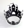 Halloween Hollow Preto Papel Cupcake Envolvente Teia de Aranha Castelo Abóbora Bruxa Fantasma Ponto Atacado