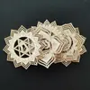Colgante de artesanía en madera transfronterizo grabado láser creativo decoración de pared del hogar productos de madera soporte para lotes