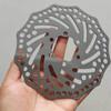Pastilla de freno para bicicleta de montaña, disco de freno de disco de 160/140 mm, disco de freno giratorio de seis clavos, tipo tarjeta de 44 mm