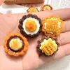 Decoración de Escena Miniatura para Hornear Tarta de Maíz 3D Simulada, Adorno DIY con Pegamento de Crema, Pasador para el Cabello, Lazo para el Cabello, Colgante, Venta al por Mayor