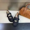 Zapatos de vestir de un paso con suela blanda, diseño de lunares de moda, calzado exterior de un solo color, nuevo estilo 2026, estilo francés explosivo, de tacón alto, versátiles, Mary Janes