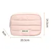 Bolsa de Armazenamento Portátil Brilhante, Bolsa de Maquiagem de Mão, Bolsa de Armazenamento de Maquiagem para Viagem, Grande Capacidade, Bolsa de Maquiagem de Alto Valor