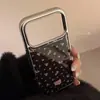 Funda de Resina Epoxi para Apple 18 Pro Max, iPhone 17 Galvanizado Anti-Caída, 15 Flor Triturada Negra, 14 Dulce Fresco Huawei